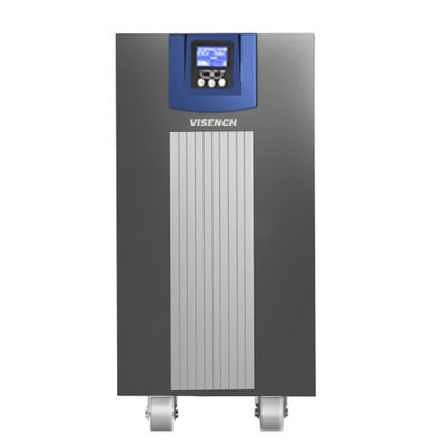 Visench Top Quality Zero Transformation Ups Systems Pure Sinus Wave Output Ups 1 Single Phase 6Kva Online Ups