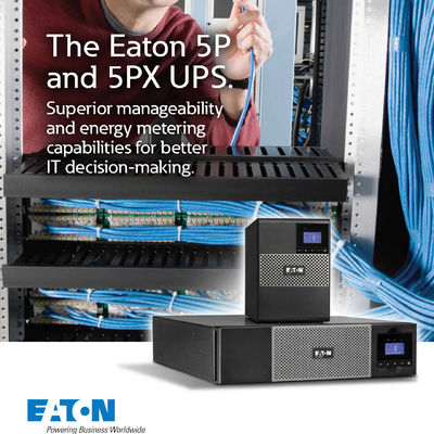 EATON UPS Merek 5P 1550VA 230V UPS 200V 208V 220V 230V 240V fase tunggal