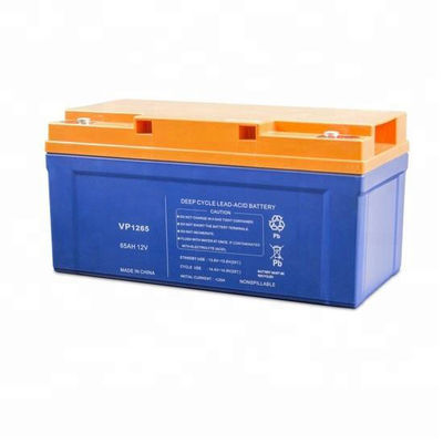 Umur panjang 65AH baterai inverter baterai asam timbal untuk dijual