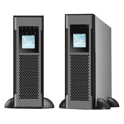 6000VA/6000W 3U 6KVA 6KW Pure Sinewave 360v/380v/400v/415v Online UPS Untuk Jaringan