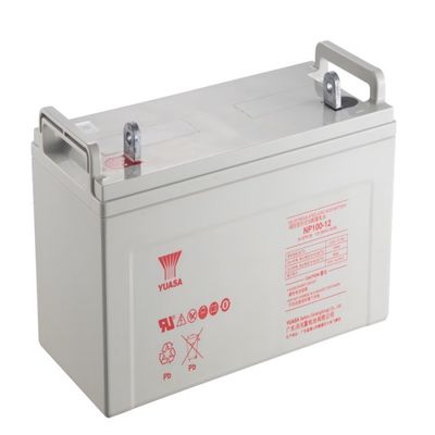 YUASA NP100-12 12V 100Ah Baterai AGM UPS yang dapat diisi ulang Baterai VRLA untuk Sistem Surya/Listrik