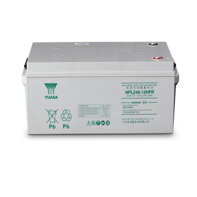 YUASA NPL240-12 12V 240Ah baterai asam timbal gel isi ulang untuk UPS listrik