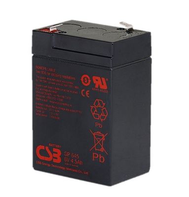 Baterai 6V 4.5AH GEL Ideal untuk penyimpanan daya dan dapat diisi ulang
