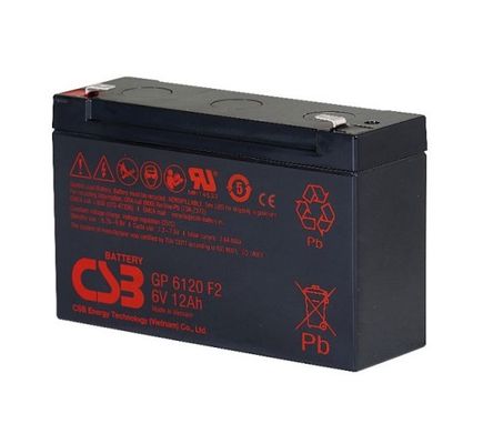 Pasokan listrik yang tidak terputus Baterai Gel yang dapat diisi ulang untuk Inverter 6v 4.5ah 7.2ah 12ah Sistem Baterai Penyimpanan Panel Surya