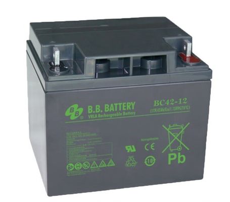 12V 42Ah BC42-12 VRLA baterai asam timbal isi ulang untuk Golf Carts