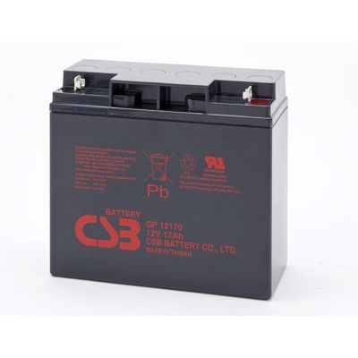 Baterai CSB GP12170 12V 17Ah Energi penyimpanan Pengopènan gratis VRLA 12V 17Ah baterai CSB