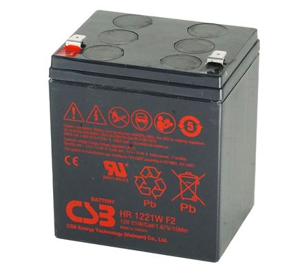 CSB Baterai HR1221W 12V 21W Baterai kering asam timbal berkinerja tinggi untuk tenaga listrik