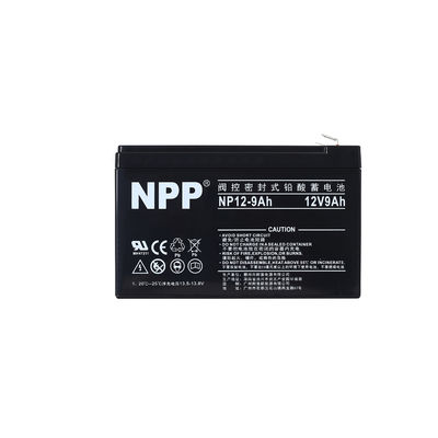 NPP NP12-9Ah Best Energy Storage Maintenance Free Sealed Lead Acid Replacement Gel Battery untuk Sistem Keamanan Alarm Rumah