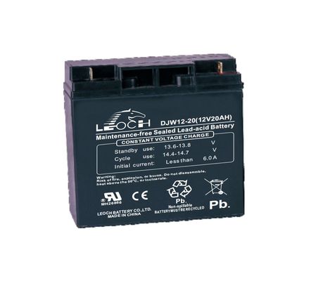 Baterai asam timbal 12V20AH Tugas berat Dibangun untuk forklift, Traktor & Mesin Industri