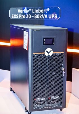 Vertiv Liebert EXS PRO 40KVA 40KW 380V UPS Tiga Fase Online Tower UPS untuk Jaringan Pusat Data